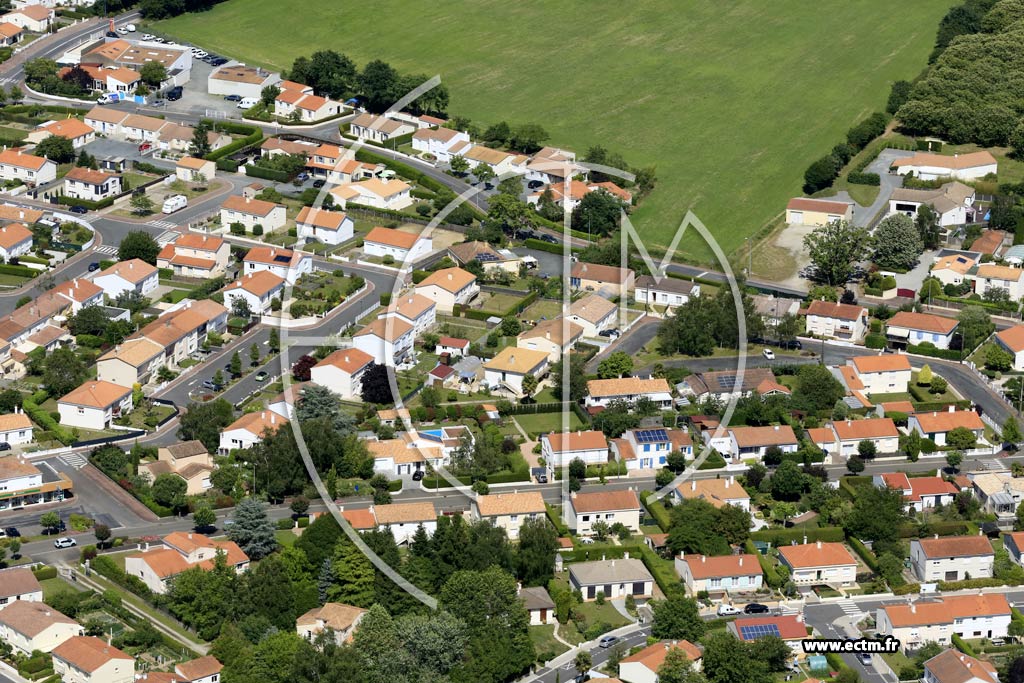 Photo arienne de Mouilleron-le-Captif
