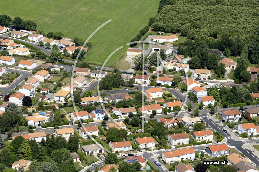Photo arienne de Mouilleron-le-Captif