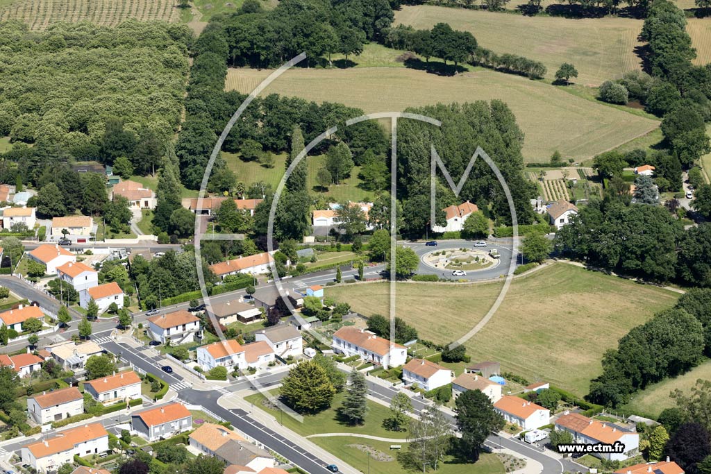 Photo arienne de Mouilleron-le-Captif