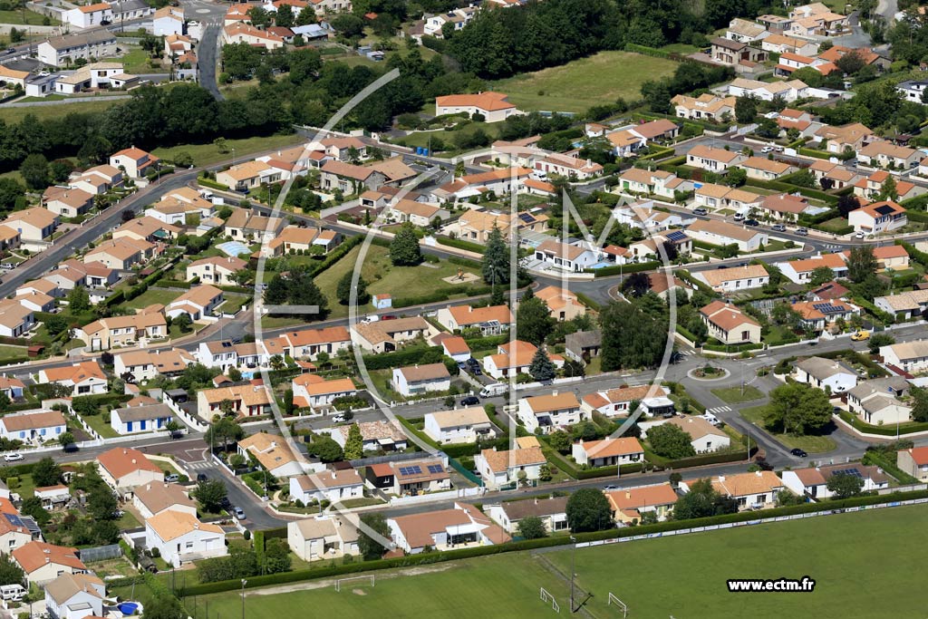 Photo arienne de Mouilleron-le-Captif