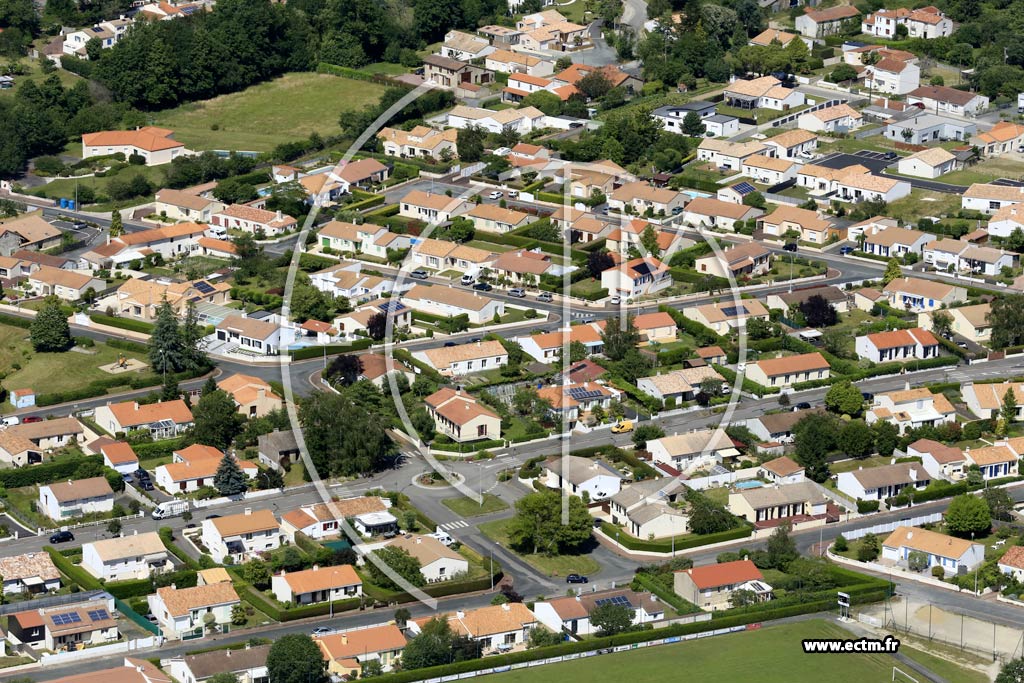 Photo arienne de Mouilleron-le-Captif