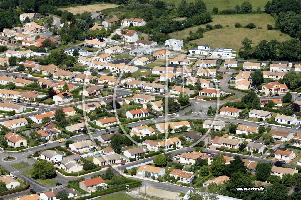Photo arienne de Mouilleron-le-Captif