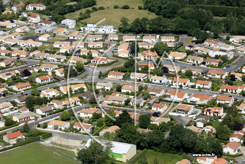 Photo arienne de Mouilleron-le-Captif