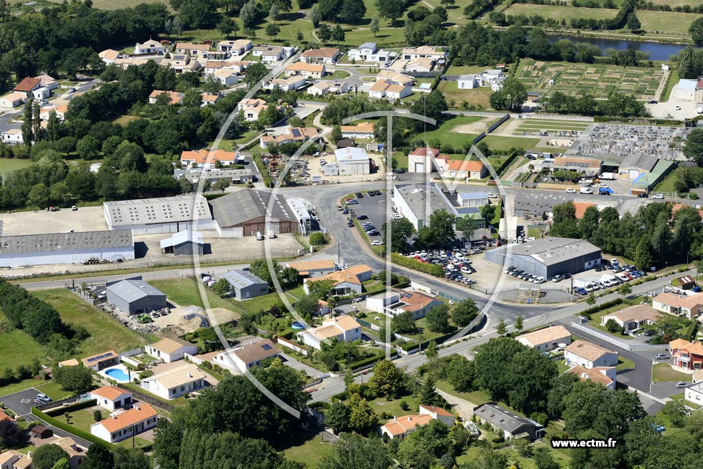 Photo arienne de Mouilleron-le-Captif (Ouest)