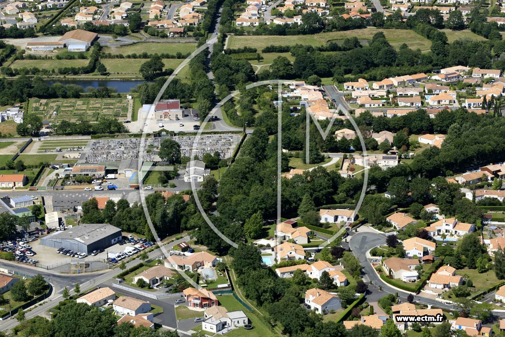 Photo arienne de Mouilleron-le-Captif (Ouest)