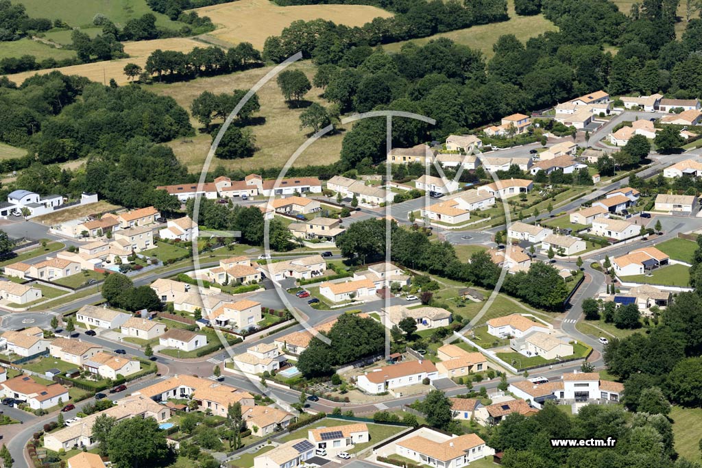 Photo arienne de Mouilleron-le-Captif (Ouest)