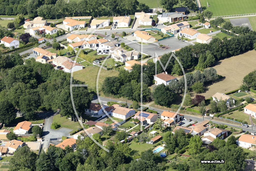 Photo arienne de Saint-Denis-la-Chevasse