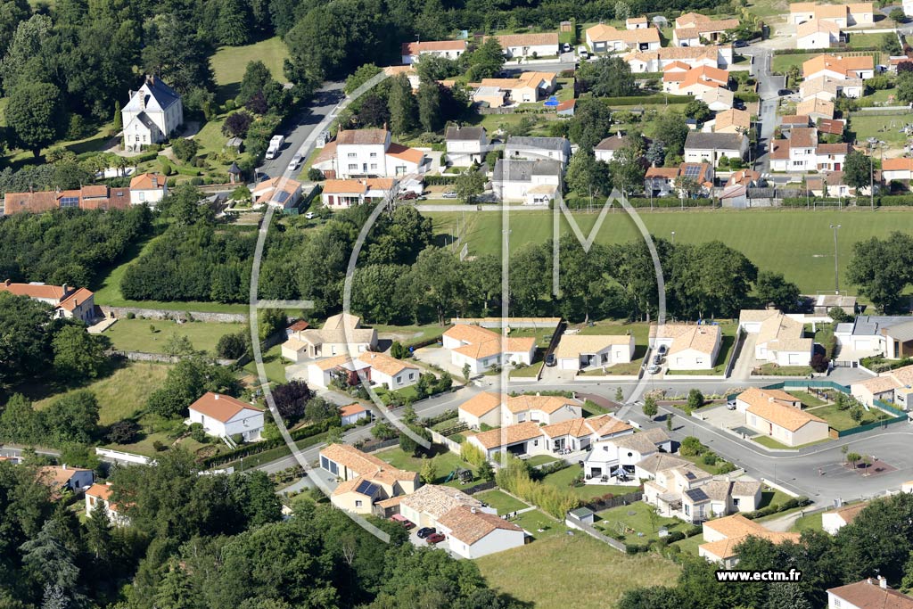 Photo arienne de Saint-Denis-la-Chevasse