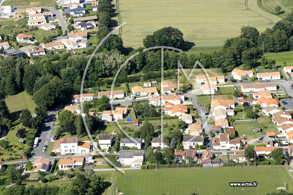 Photo arienne de Saint-Denis-la-Chevasse