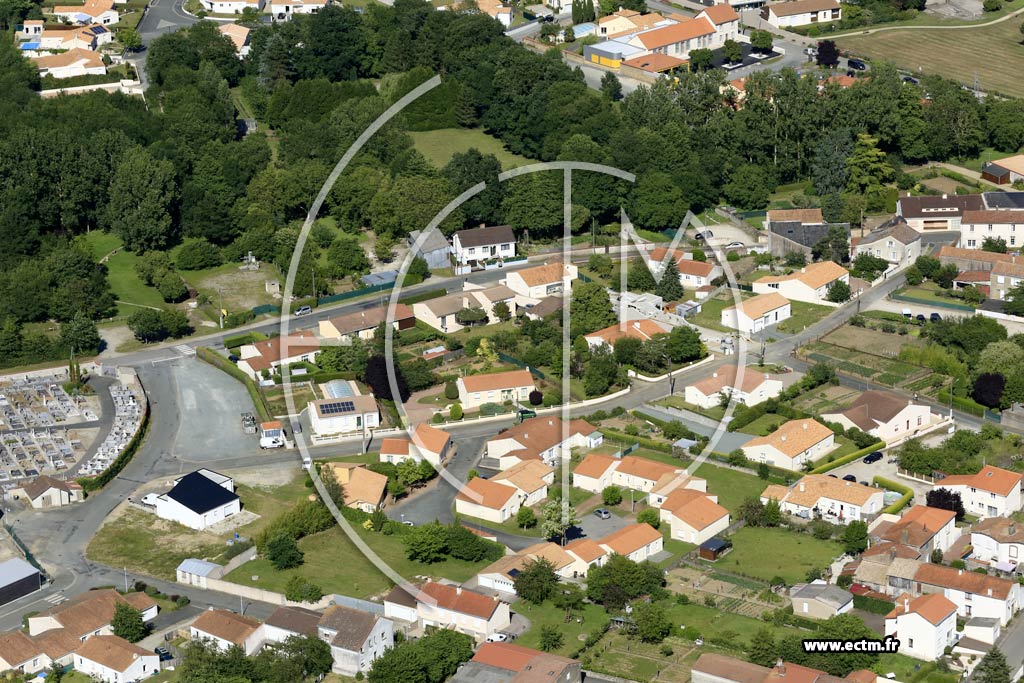 Photo arienne de Saint-Denis-la-Chevasse