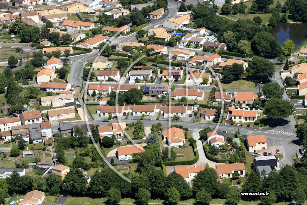 Photo arienne de Beaurepaire