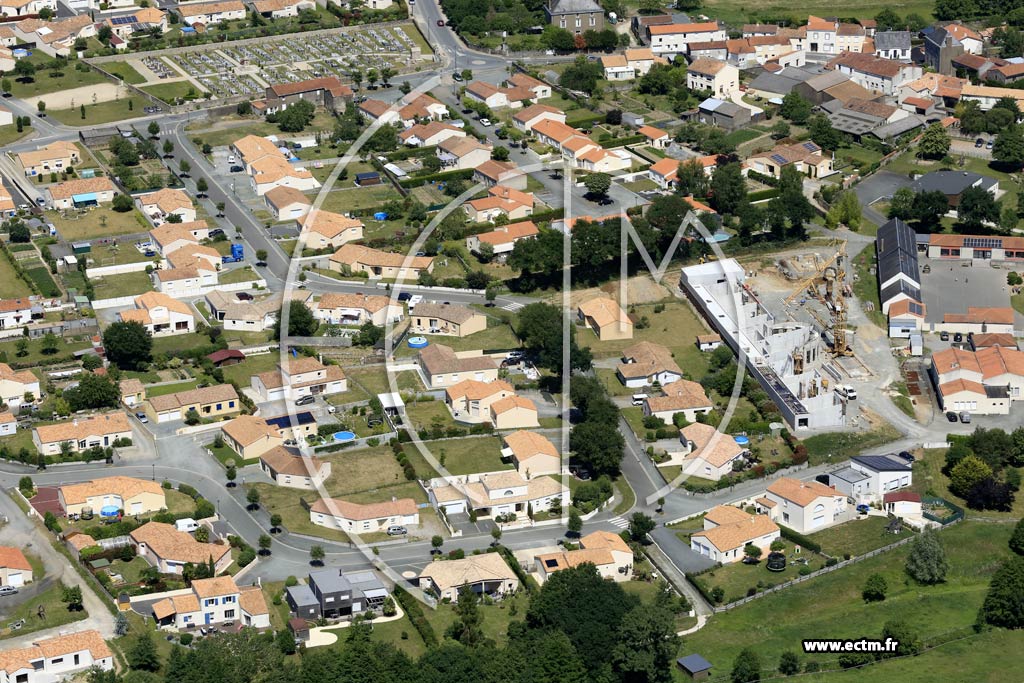 Photo arienne de Beaurepaire