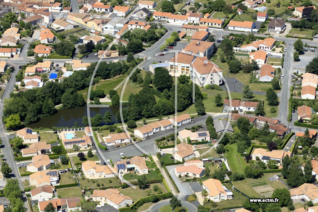 Photo arienne de Beaurepaire