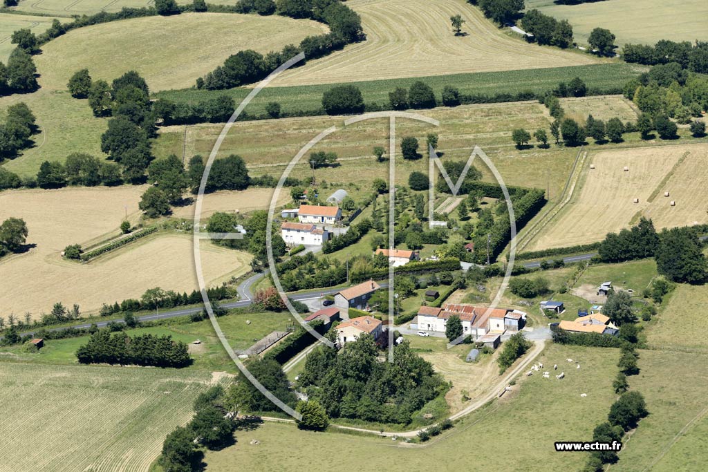 Photo arienne de Beaurepaire (la Maison Neuve)