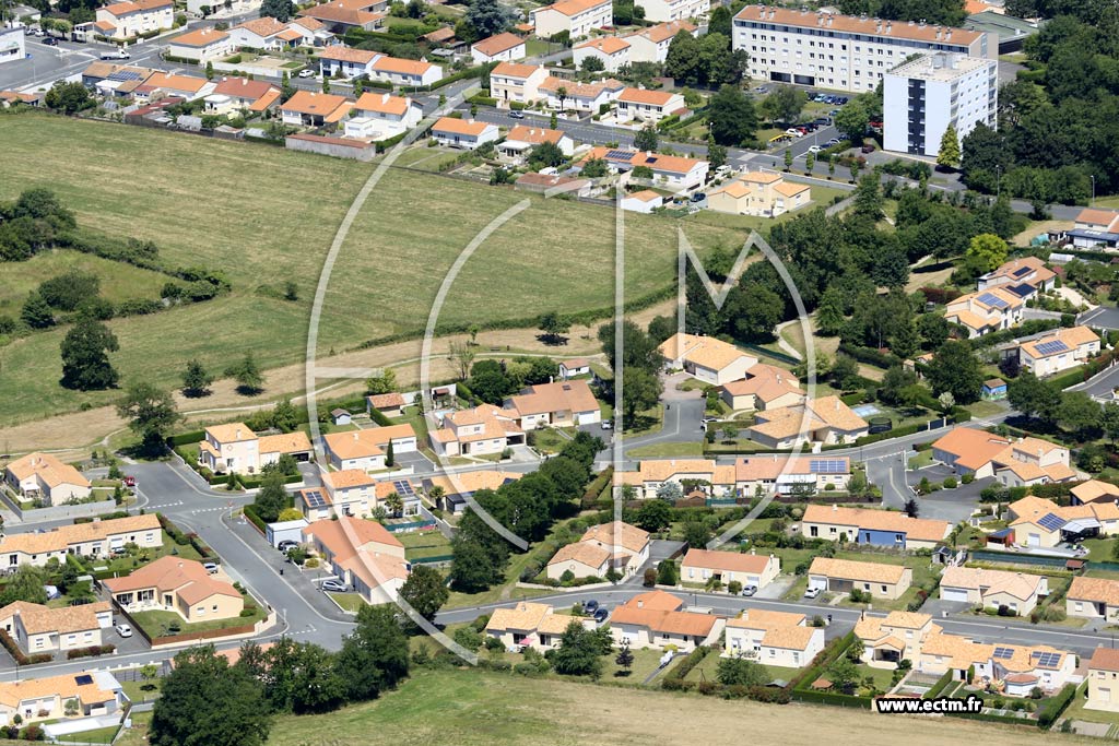 Photo arienne de La Verrie