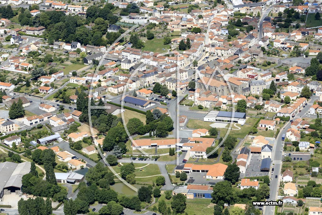 Photo arienne de Les Epesses (Centre)