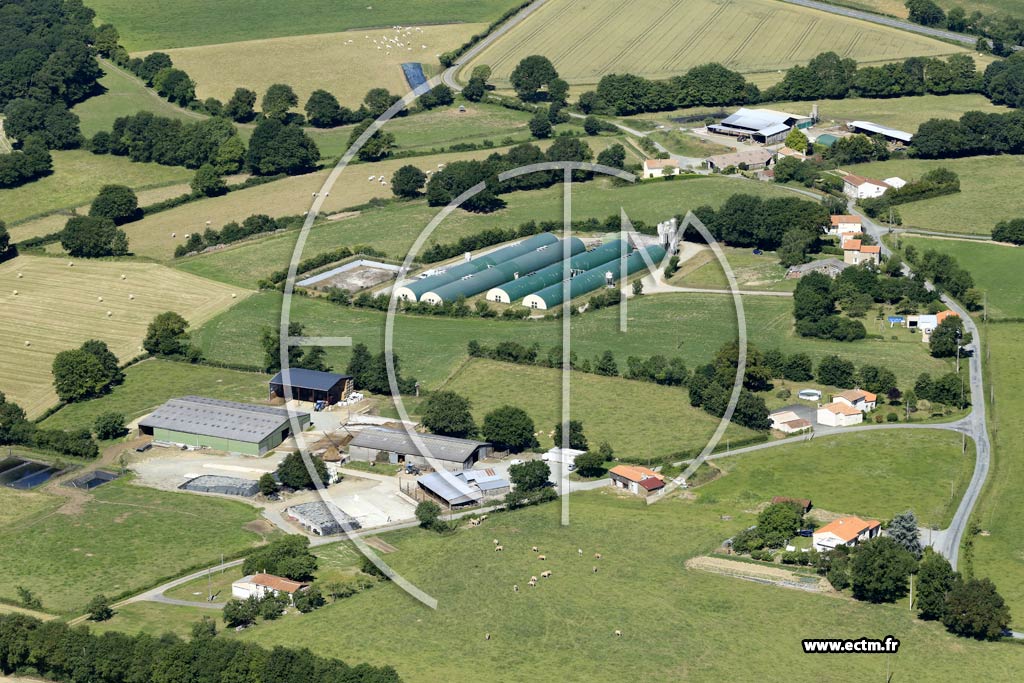 Photo arienne de Les Herbiers (la Barillre)