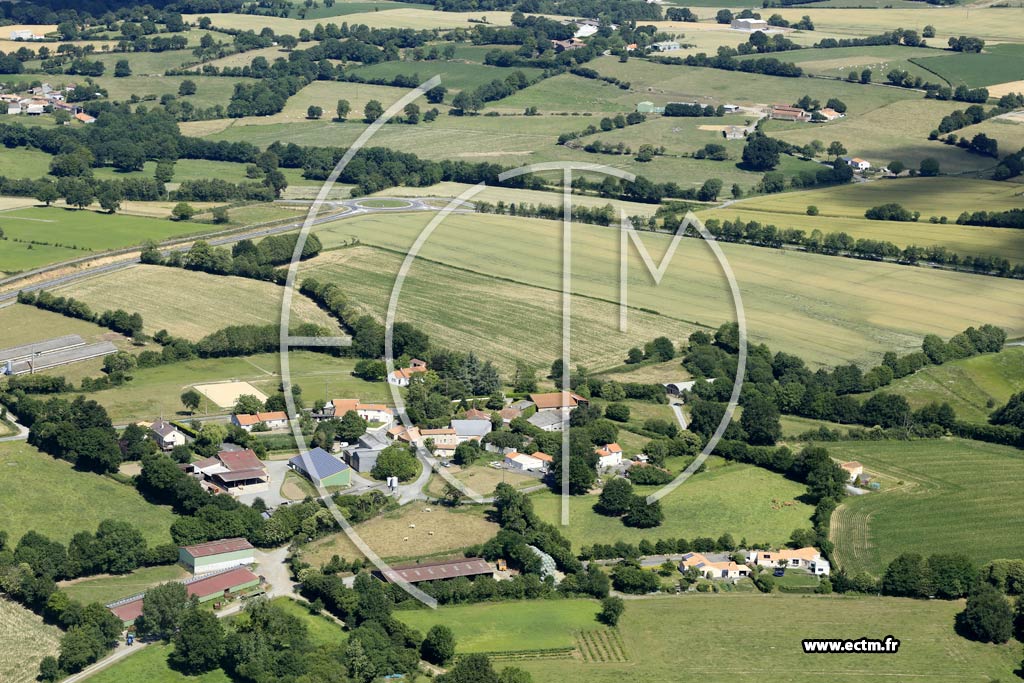 Photo arienne de Les Herbiers (la Cossonnire)