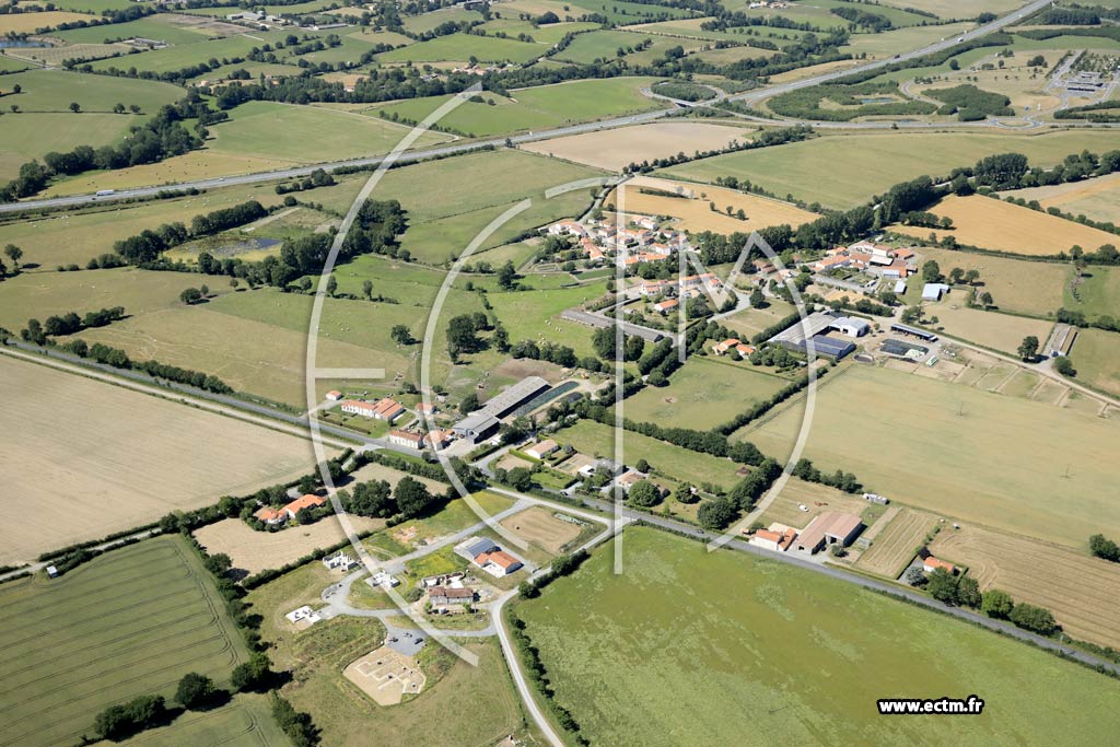Photo arienne de Les Herbiers (la Palarderie Neuve)