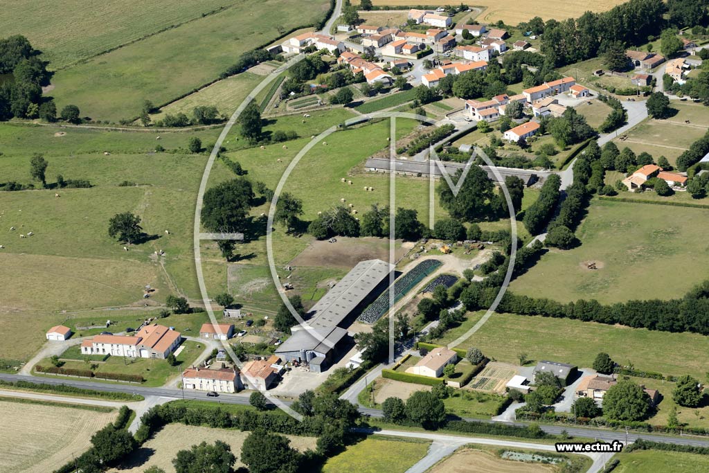 Photo arienne de Les Herbiers (la Palarderie Neuve)