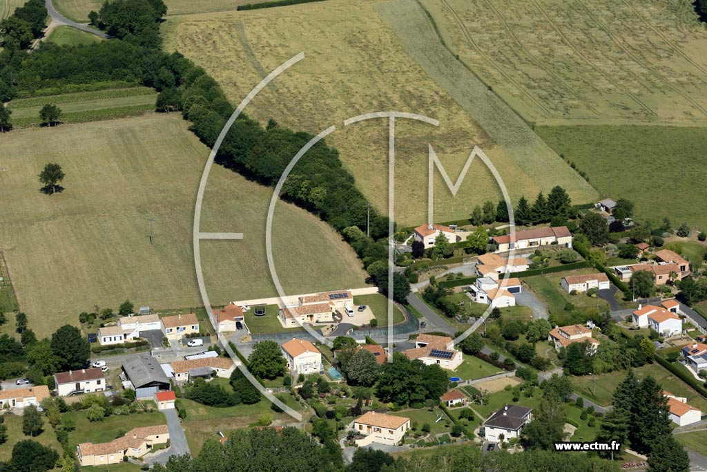 Photo arienne de Les Herbiers (la Pillaudire)