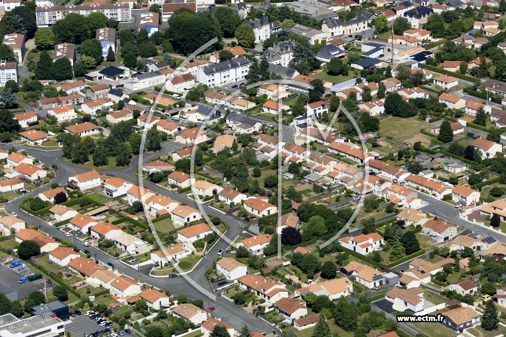 Photo arienne de Les Herbiers (Ouest)