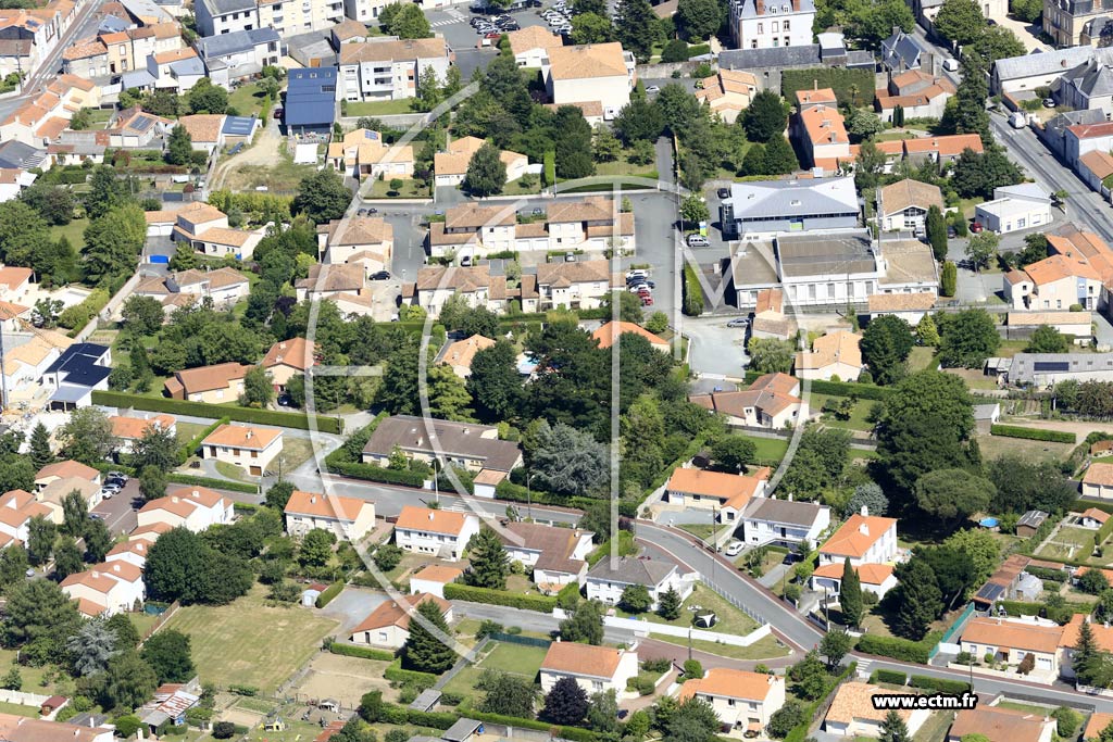 Photo arienne de Les Herbiers (Ouest)