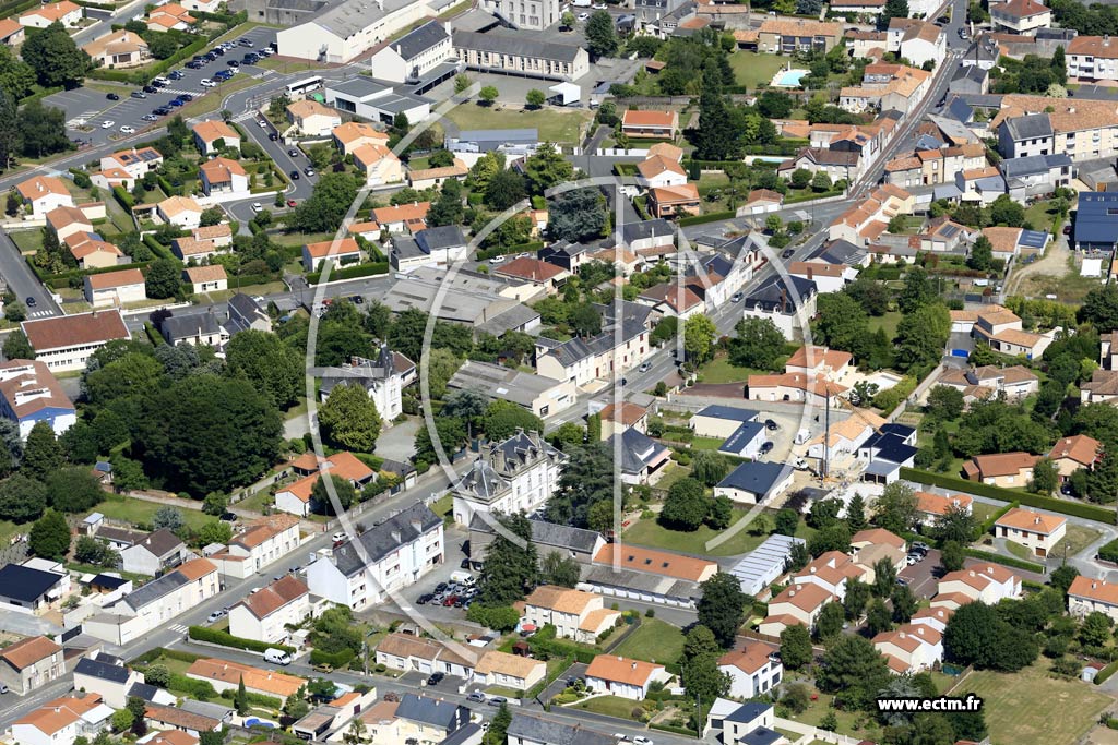Photo arienne de Les Herbiers (Ouest)