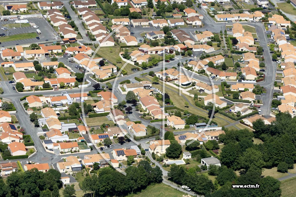 Photo arienne de Les Herbiers (Sud-Est)