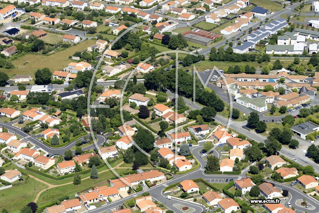 Photo arienne de Les Herbiers (Sud-Ouest)