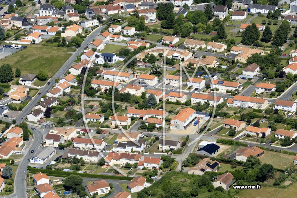 Photo arienne de Les Herbiers (Sud)
