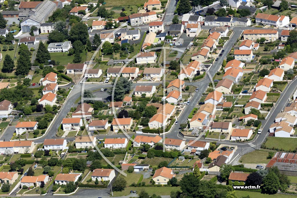 Photo arienne de Les Herbiers (Sud)