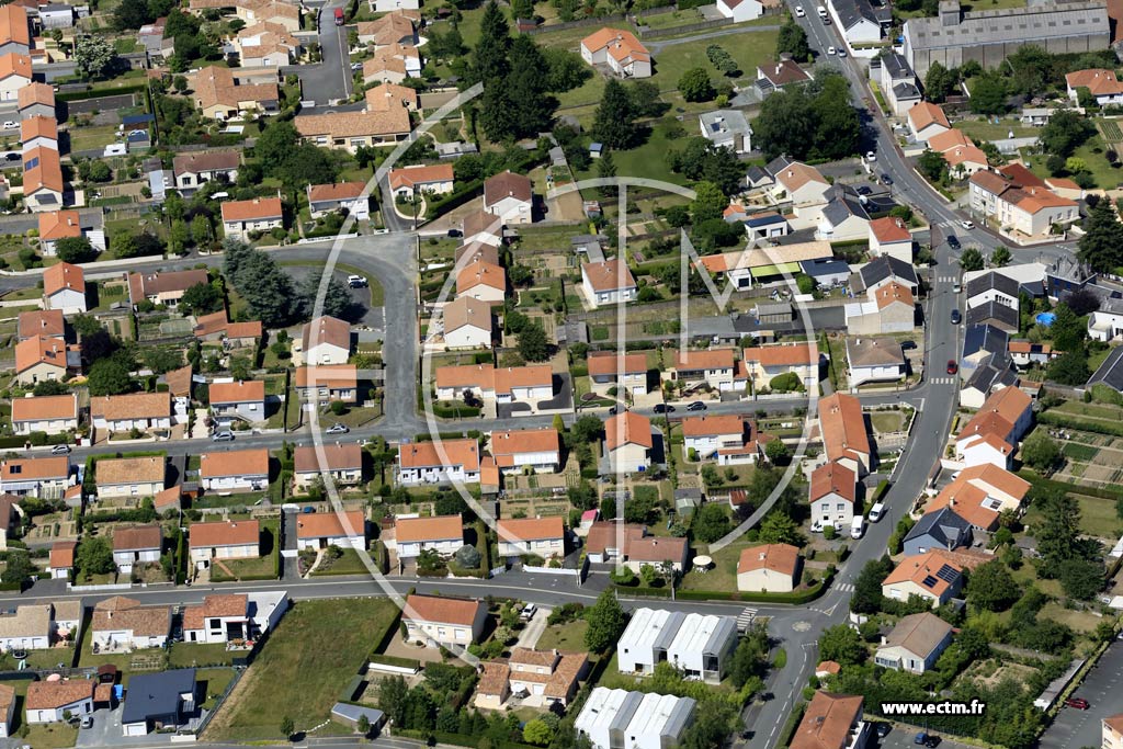 Photo arienne de Les Herbiers (Sud)