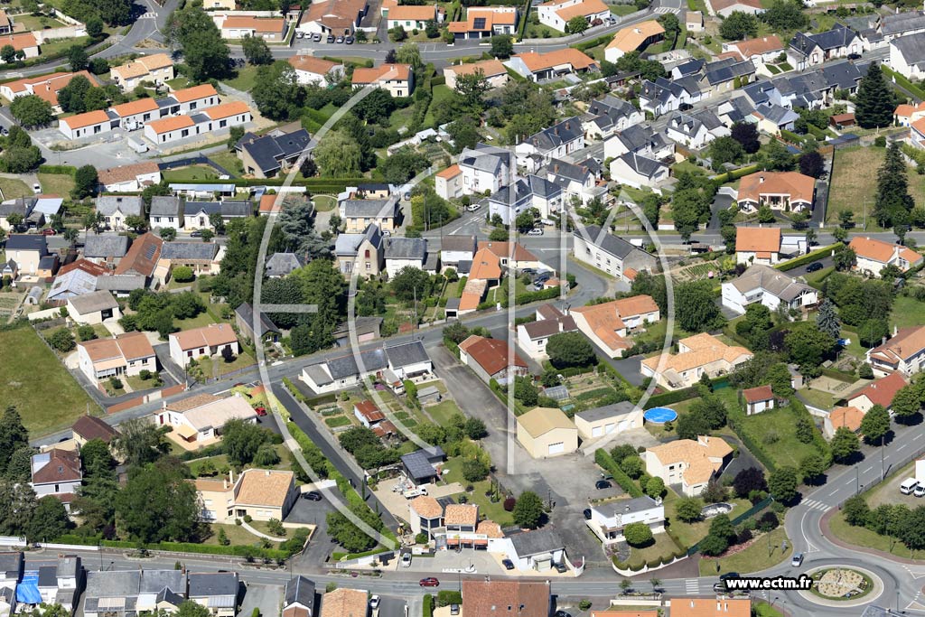 Photo arienne de Les Herbiers (Sud)