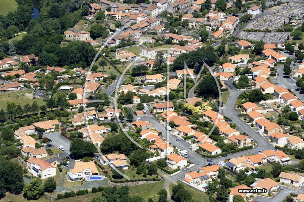 Photo arienne de Mortagne-sur-Svre (Bellevue)