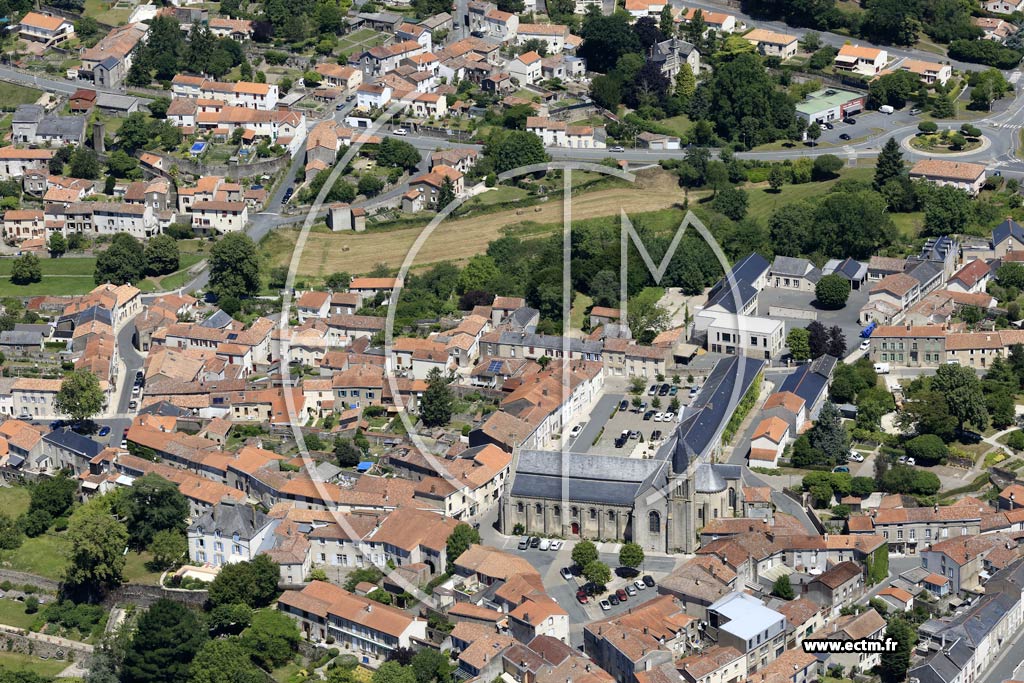 Photo arienne de Mortagne-sur-Svre (Centre)