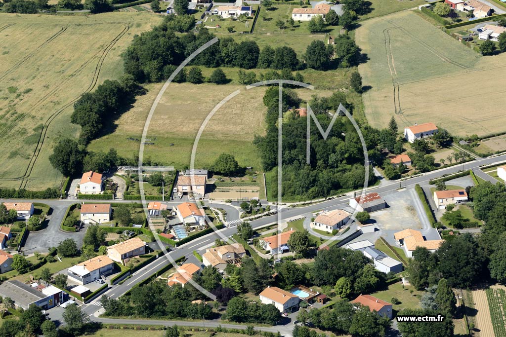 Photo arienne de Rochetrejoux
