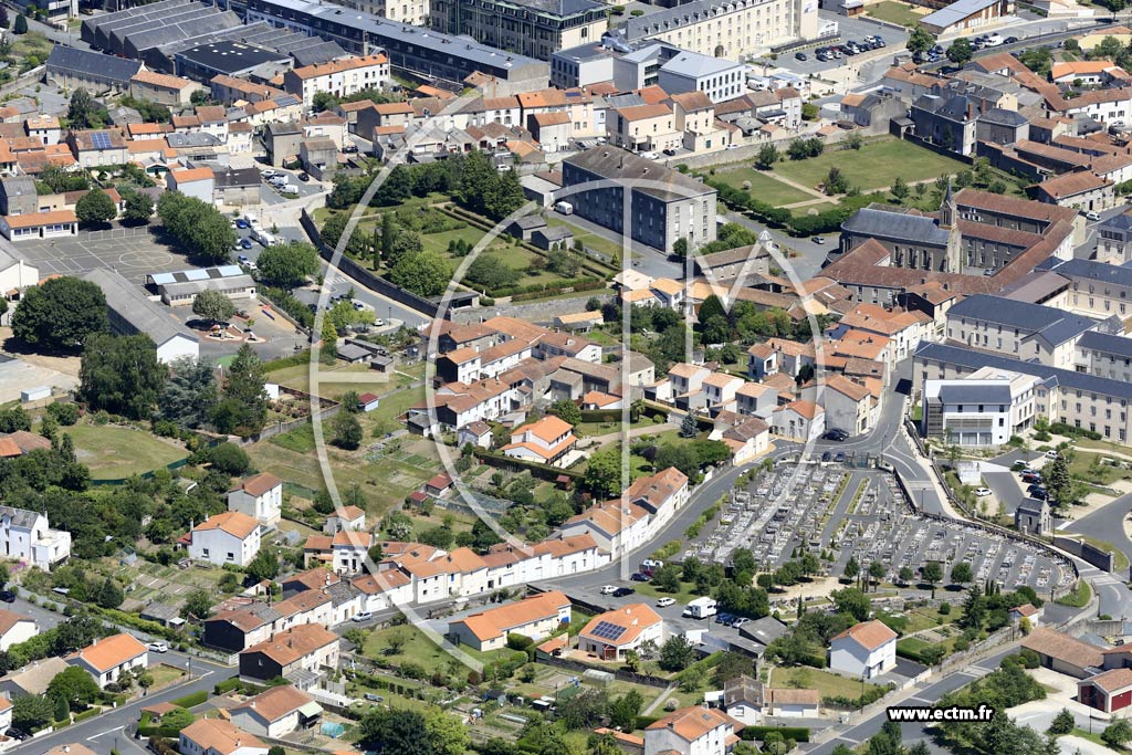 Photo arienne de Saint-Laurent-sur-Svre
