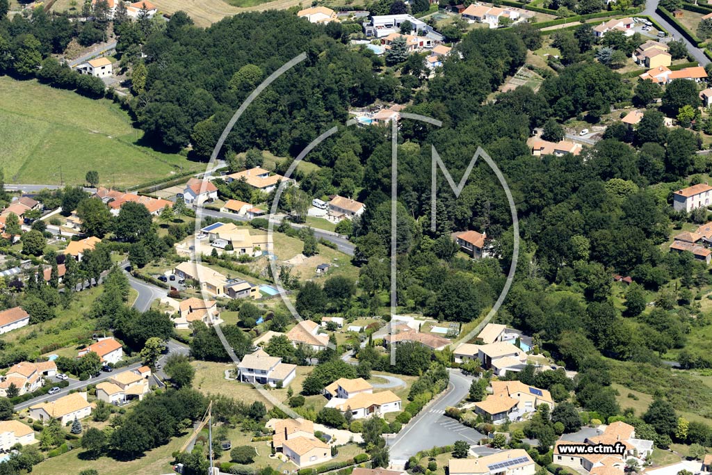 Photo arienne de Saint-Laurent-sur-Svre