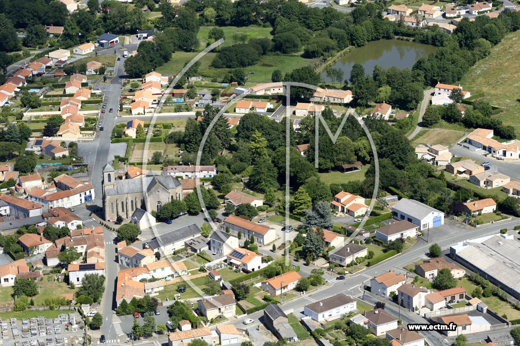 Photo arienne de Saint-Mars-la-Rorthe