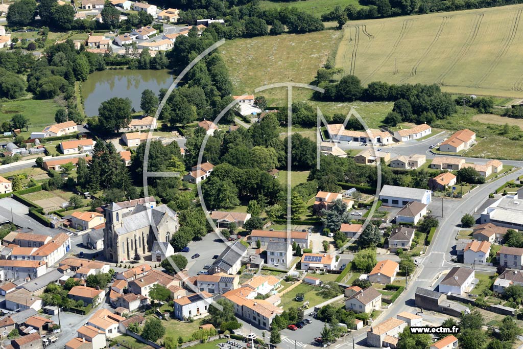 Photo arienne de Saint-Mars-la-Rorthe