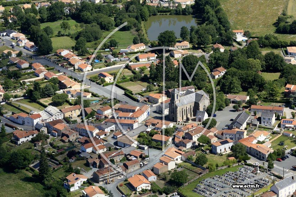Photo arienne de Saint-Mars-la-Rorthe