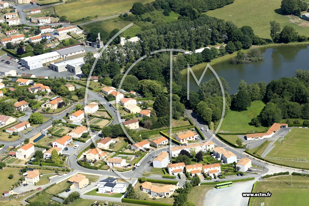 Photo arienne de Saint-Michel-Mont-Mercure