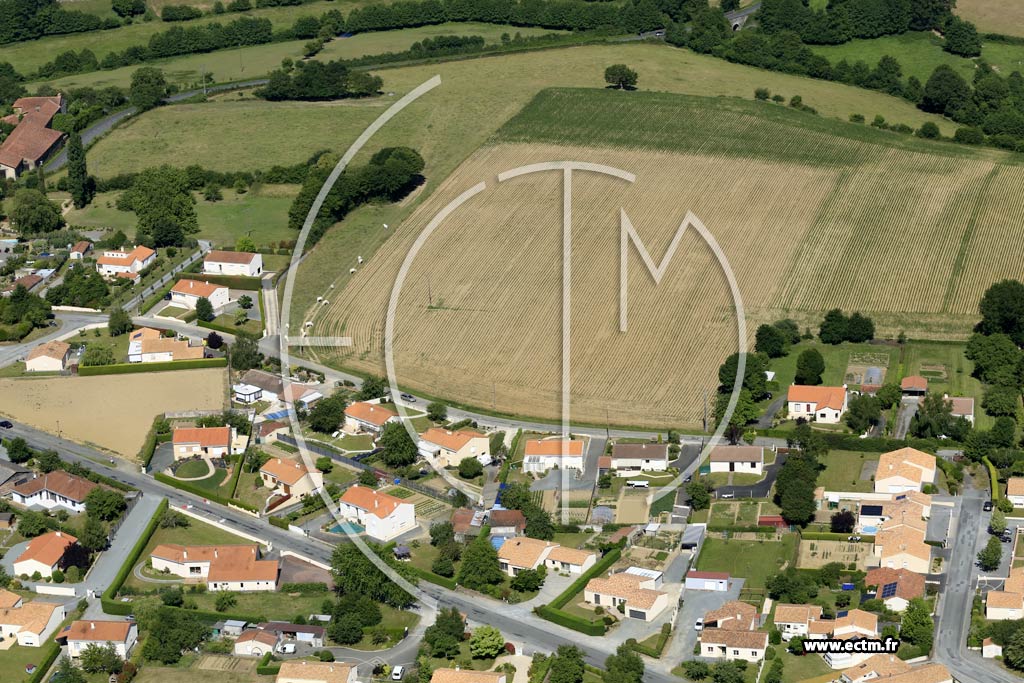 Photo arienne de Saint-Paul-en-Pareds