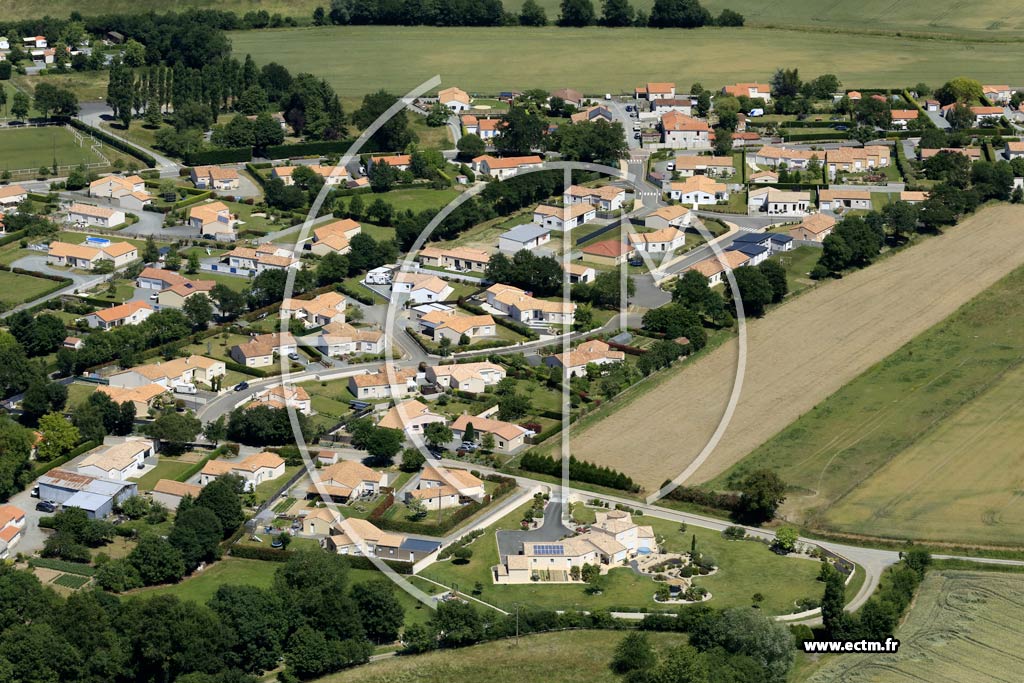 Photo arienne de Vendrennes