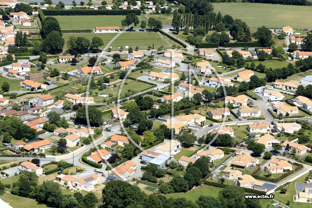 Photo arienne de Vendrennes