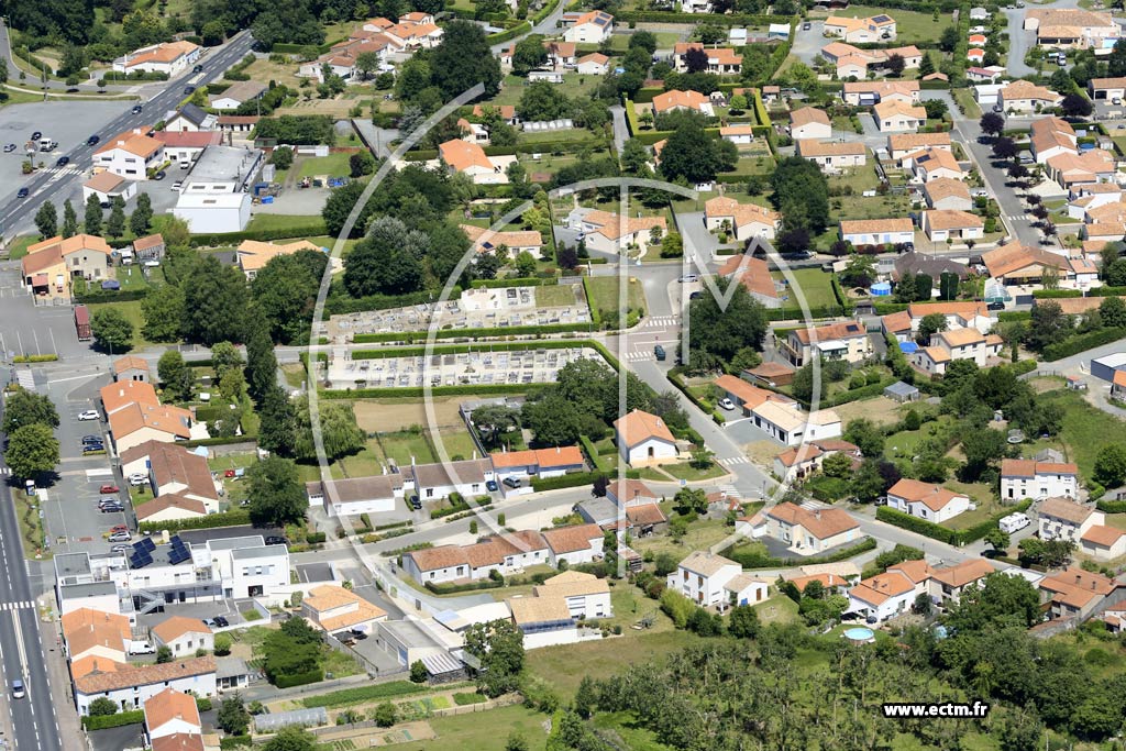 Photo arienne de Vendrennes