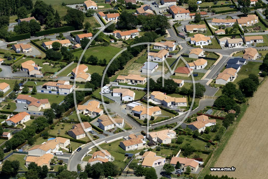 Photo arienne de Vendrennes