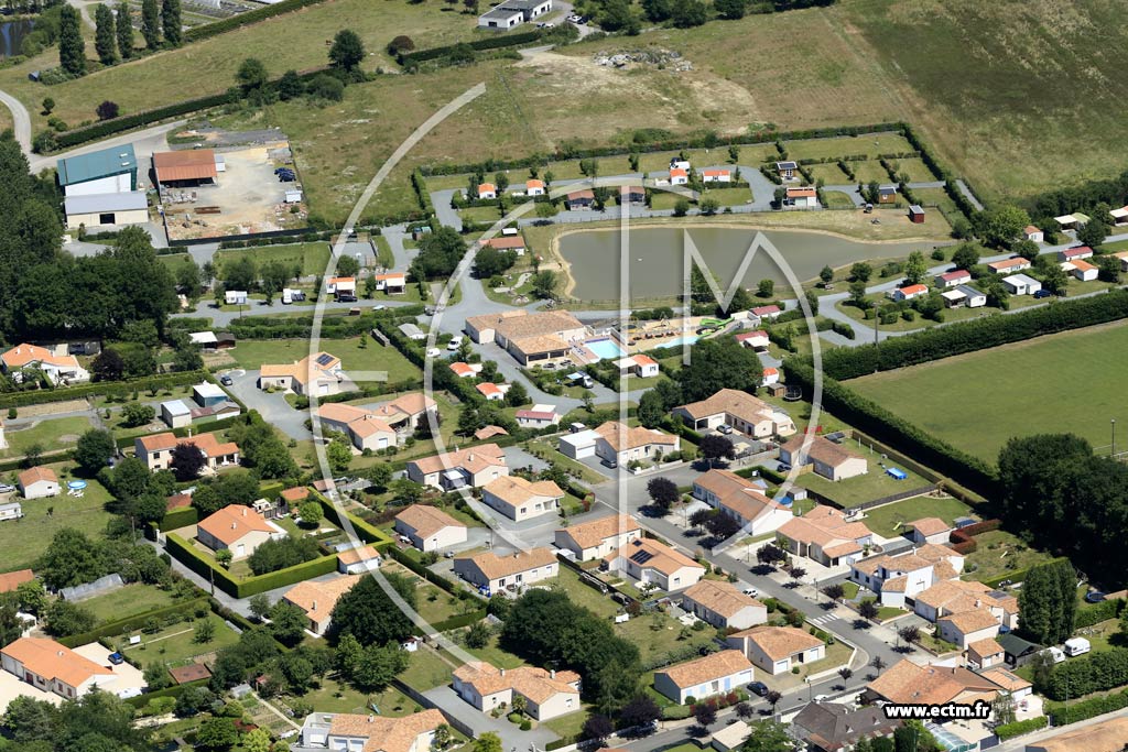 Photo arienne de Vendrennes
