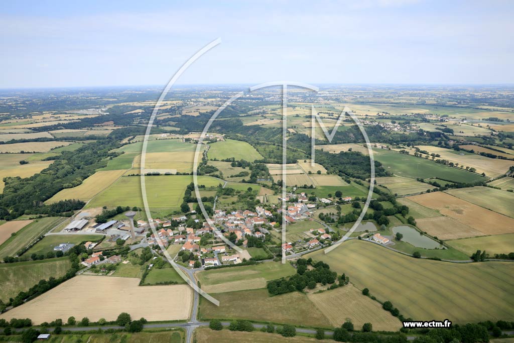 Photo arienne de Chantonnay (la Chtaigneraie aux Coteaux)